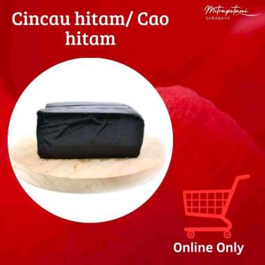 Cincau hitam, cao hitam, grass jelly