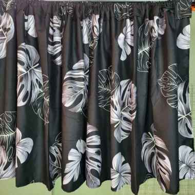 Gordeng Kolong Dapur Uk. 100cmx70cm Etalase 2 | Gorden Kolong Dapur Minimalis Gorden Kolong Dapur Mi