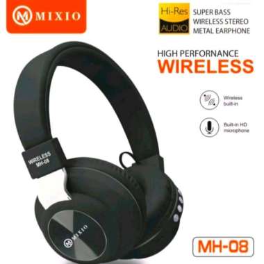 MIXIO HM-08 Headphone Bluetooth Handsfree Headset Bluetooth Wireless