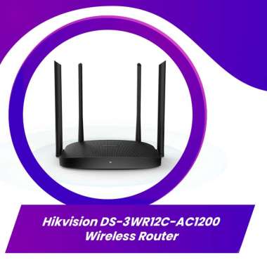 Hikvision DS-3WR12C-AC1200 Wireless Router