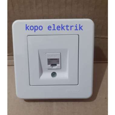Schneider Soket Data CAT5 Leona / Soket Data CAT 5 Leona
