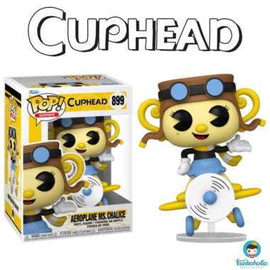 Funko POP! Games Cuphead - Aeroplane Ms. Chalice #899