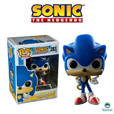 Funko POP! Games Sonic the Hedgehog - Sonic with Gold Ring #283