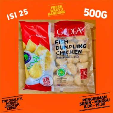 CEDEA CHICKEN DUMPLING 500G BASO IKAN SUKI SHABU STEAMBOAT HALAL