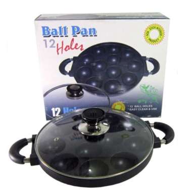 ZS Cetakan Kue Takoyaki / Poffertjes Jumbo 12 Lubang