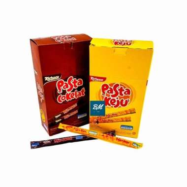 Nabati Pasta Keju dan Cokelat isi 30 Pcs / Richeese Nabati Pasta Keju Keju