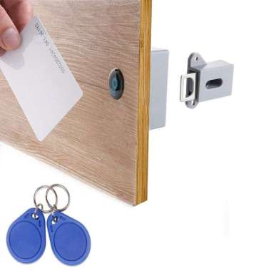 Golden Security Kunci Lemari Sensor RFID Keyless Cabinet Door Lock Random