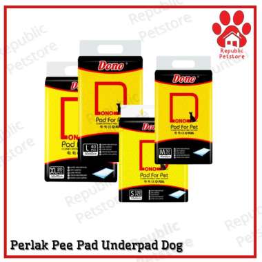 DONO Training Pads Per Pack Perlak Underpad Dog Small