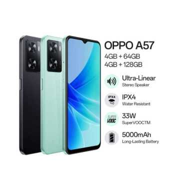 OPPO A57 RAM 4/64GB 4/128GB GARANSI RESMI RAM 4/128GB