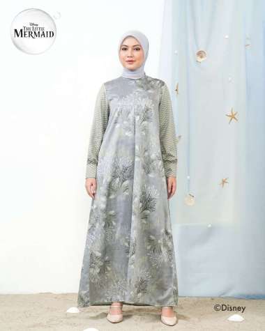 Geulis.id MERMAID UNDER THE SEA DRESS (3 warna) Dress XS LIGHTGREY