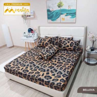 Sprei Monalisa Premium Leopard / Macan / Bellova 180x200