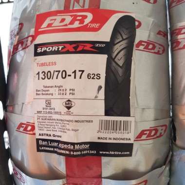 Ban FDR 130/70-17 SPORT XR TUBELESS