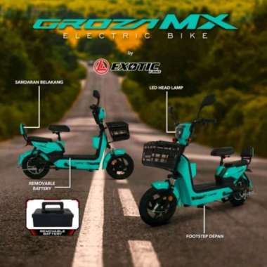 Sepeda Listrik Exotic Groza MX 500 watt E Bike