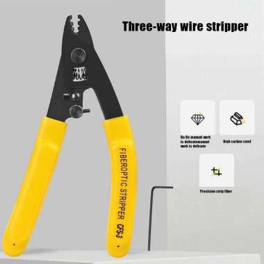 Fiber Optic Stripper CFS-3 Tang Kupas Kabel Fiber Optik 3 Lubang CFS3