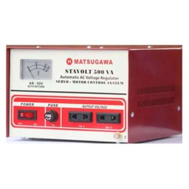 Stabiliser Listrik Stavolt AVR 1000VA Servo Motor Matsugawa Stabilizer