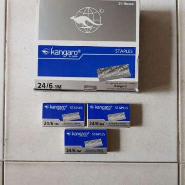 Isi necis/ staples kangaro no24/6 (no3) besar