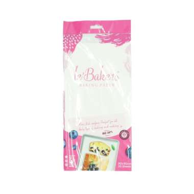 LE BAKERS PRE-CUT BAKING PAPER 30X30CM