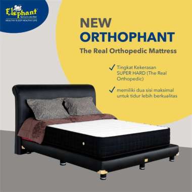 Elephant Kasur Springbed Orthopedic Orthophant Komplit Set 180x200