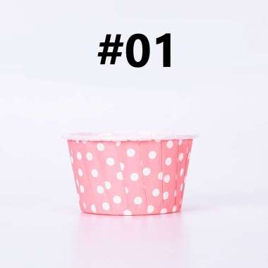 aiGooTan - ALAS MUFFIN (ISI 10) - Kertas Cup Cake Paper Cupcake Kue Bolu Roti Wadah Tempat Murah Med