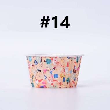 aiGooTan - ALAS MUFFIN (ISI 10) - Kertas Cup Cake Paper Cupcake Kue Bolu Roti Wadah Tempat Murah Med