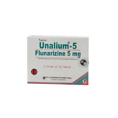 UNALIUM 5 MG BOX 40 TABLET