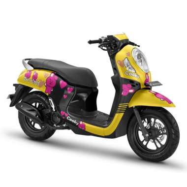 Decal Full body Stiker Scoopy 2020 2021 2022 2023 BTS BT21 Cooky Kuning