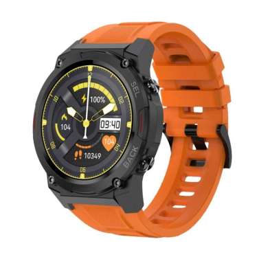 Jam Tangan Pria Digitec Explora Smart Watch Explora Orange Original