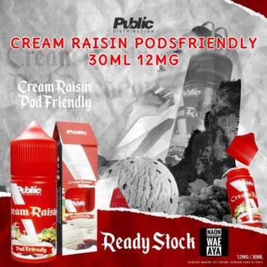 CREAM RAISIN PODSFRIENDLY 30ML