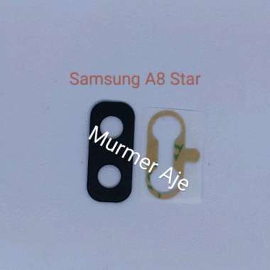 Lensa Camera Kaca Kamera Belakang Samsung A8 Star