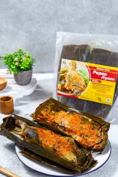 Dapoer Intan Pepes Ayam varian pedas tidak pedas 250gr