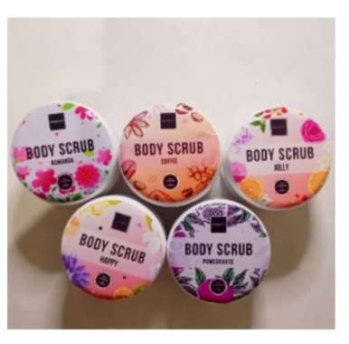 scarlett whitening body scrub 12,5 ml | 100% original | bpom | share in jar | scarlett mini | lulur