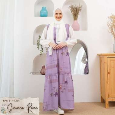 Hijabwanitacantik - Savana Rana Dress RAD 31.4 Lilac | Dress | Pakaian Muslim