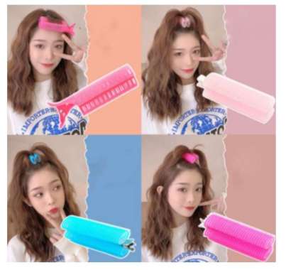 Roll rambut korea Roll jepit poni bervolume gulung jepit poni