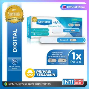 SENSITIF - Alat Tes Kehamilan Sensitif Digital | Tes Hamil | Test Pack