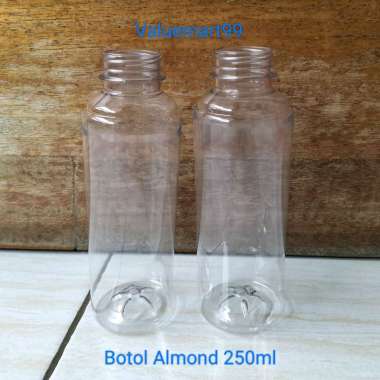 Botol Almond 250ml eceran (Gosend Sameday/Instant)