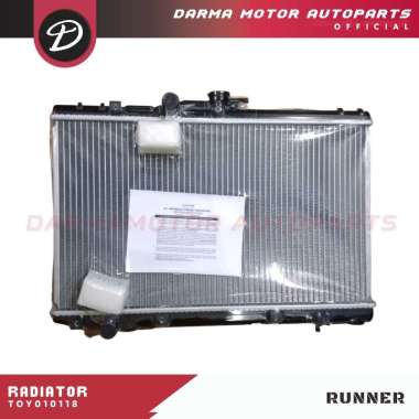 RADIATOR TOYOTA STARLET KAPSUL EP80 EP91 MANUAL MT TAHUN 1990-1999