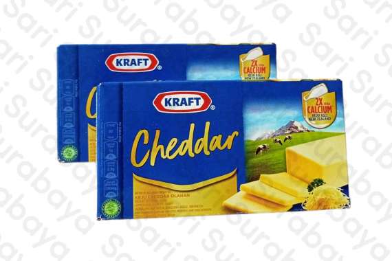 Keju Kraft Cheddar 150 Gr