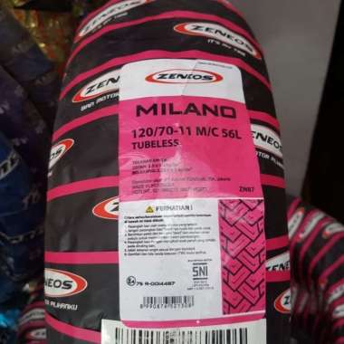 Ban ZENEOS 120/70-11 MILANO ZN 87 TUBELESS BAN VESPA PRIMAVERA BELAKANG RING 11