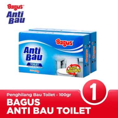BAGUS - Anti Bau Toilet 100gr | Penghilang Bau Kamar Mandi