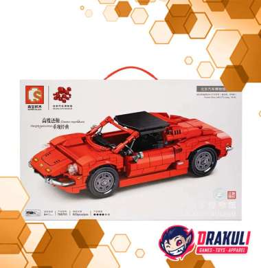 Toys Sembo 705701 Ferrari Dino 246 GTS