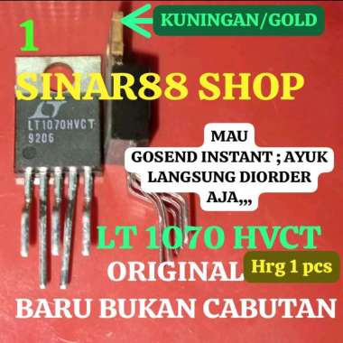 ORIGINAL LT1070HVCT LT 1070HVCT 1070 HVCT IC TRANSISTOR MOSFET FET TRAVO LAS TRAFO IGBT