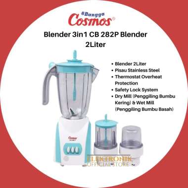 Blender Cosmos CB-282 P / CB282P / CB 282P / CB282P / BLENDER 2L Multicolor