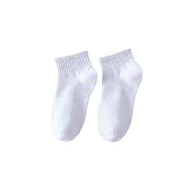 OEM ONE-P251 PART 2 Kaos Kaki Sport Socks Motif Polos Pria Wanita Panjang Diatas Mata Kaki Kaos kaki