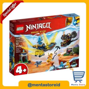 LEGO Ninjago 71798 Nya and Arin's Baby Dragon Battle