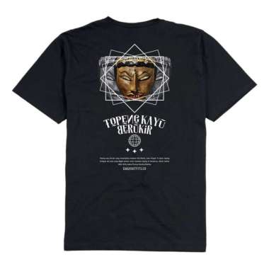 Dailyoutfits Artifact Kaos Topeng Kayu Berukir M