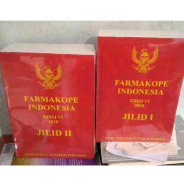 Farmakope Indonesia Jilid 1 Dan 2 Edisi 6 Tahun 2020