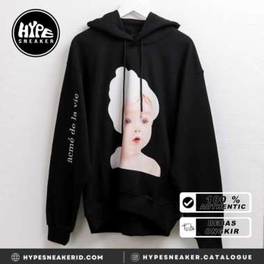 Jaket ADLV BABY BUBBLE BATH BLACK HOODIE 100% ORIGINAL