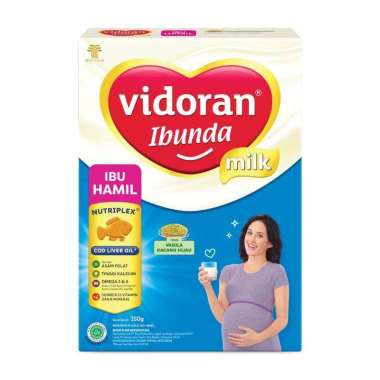 Promo Harga Vidoran Ibunda Susu Ibu Hamil Vanila Kacang Hijau 350 gr - Blibli