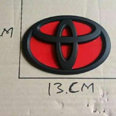Emblem Logo Grill Depan Toyota Agya