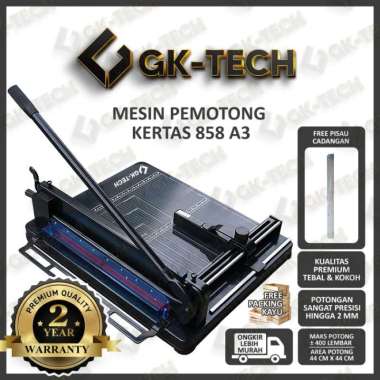 mesin pemotong kertas a3 1 rim 858 alat pemotong kertas 1 rim Multicolor